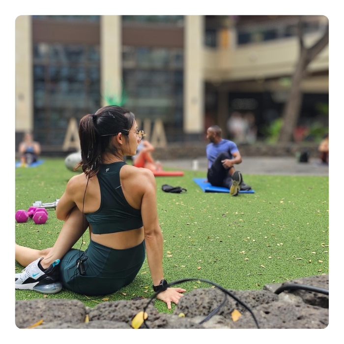 One-on-one training session