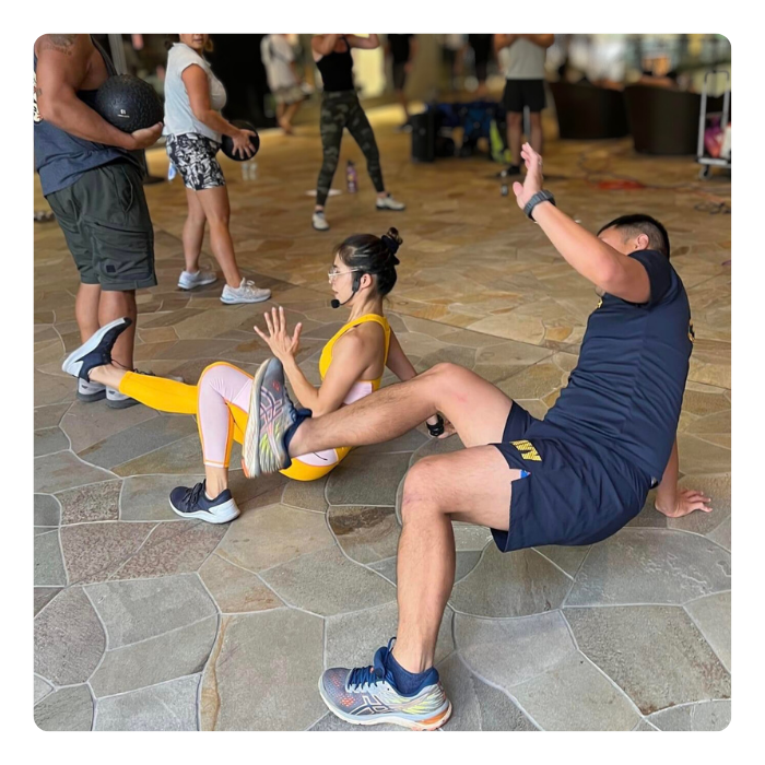 Small group strength coaching